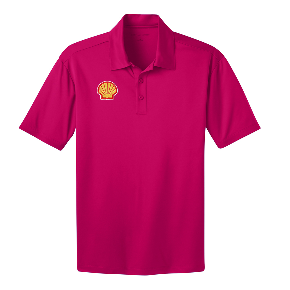 Mens Breast Cancer Awareness Polo-ANC