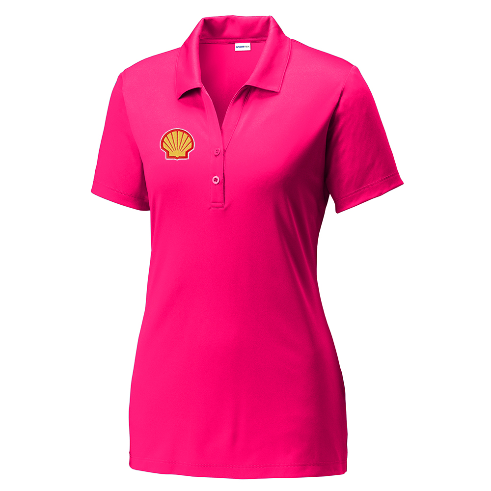 Ladies Breast Cancer Awareness Polo-ANC