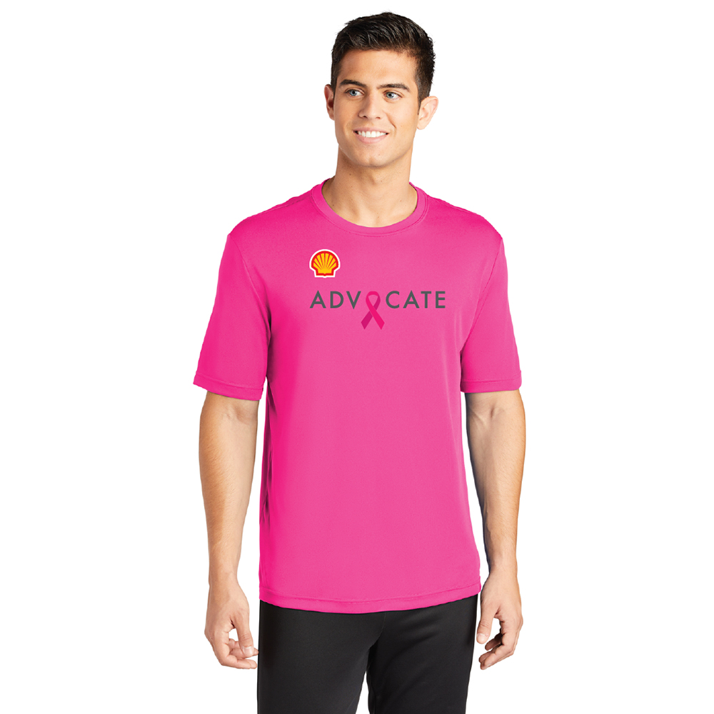 Mens Advocate Breast Cancer Awareness Tee *-ANC