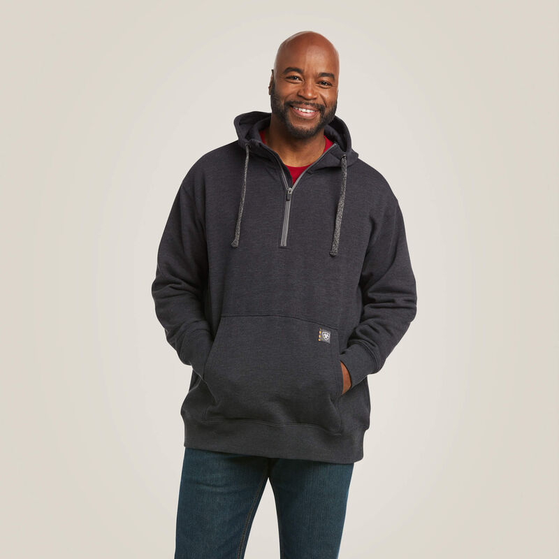 Ariat Rebar Workman Half Zip Hoodie-Ariat