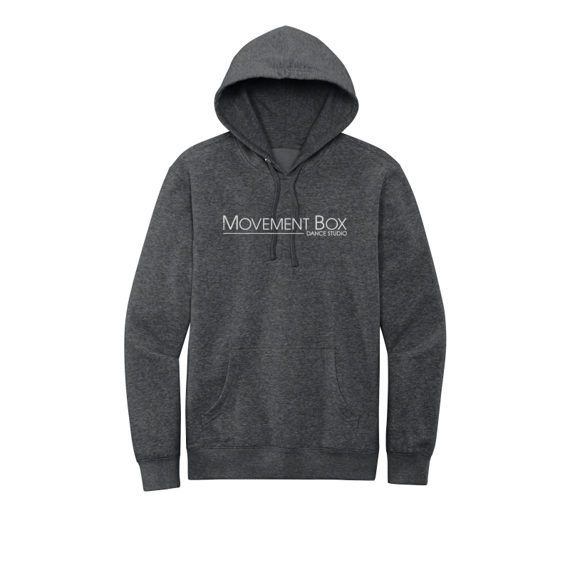 ***SPECIAL ITEM*** District Youth VITFleece Hoodie - Movement Box Custom 1 Color Silver Embroidery-District