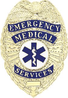 Emergency Medical Services Badge-Blackinton Insignia and Recognition