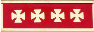 20 YR. Service Fire Commendation Bar-Blackinton Insignia and Recognition