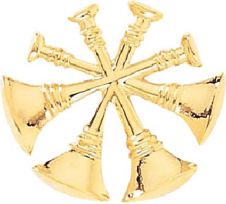 4-Crossed Bugles-Blackinton Insignia and Recognition