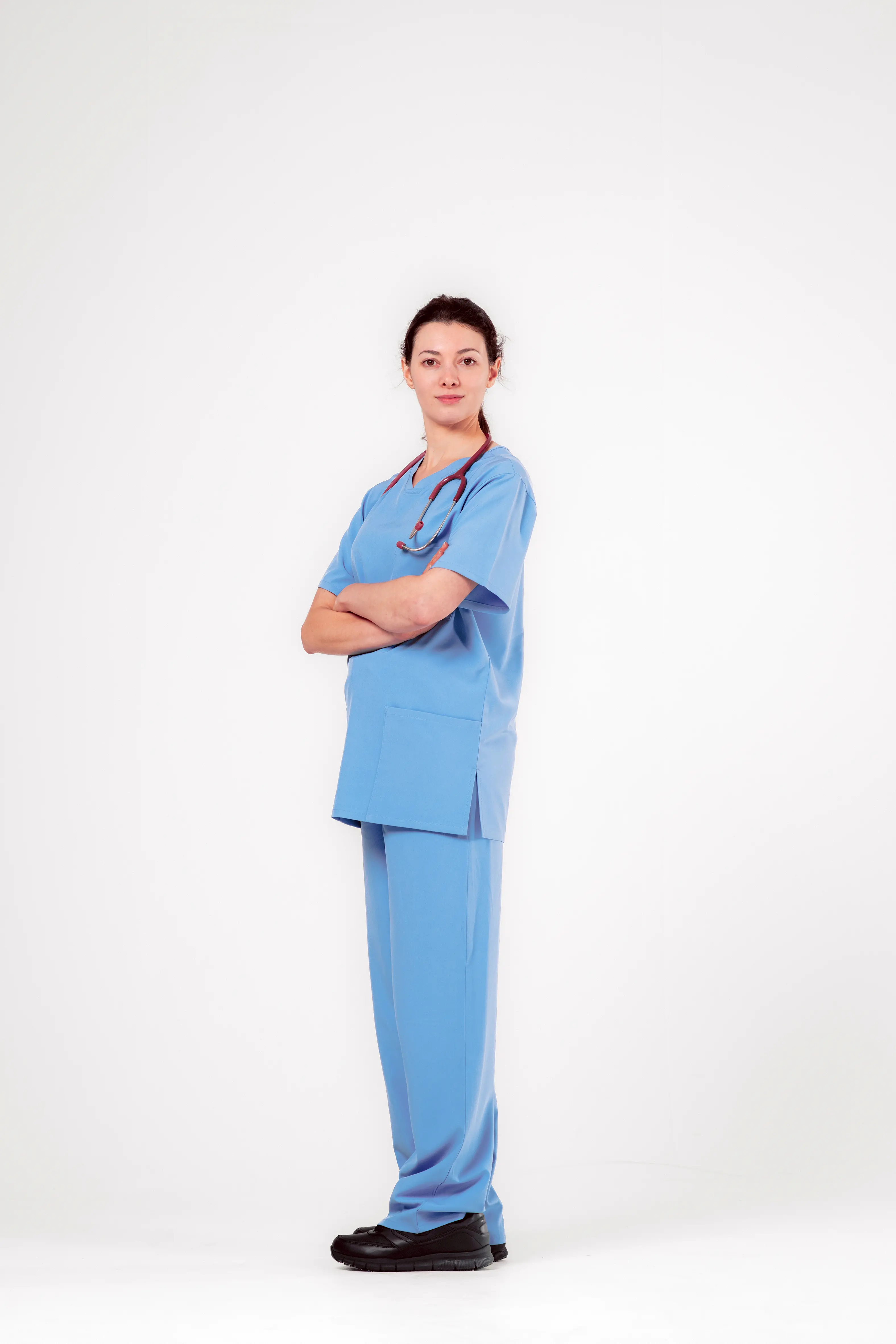 Key Scrubs Eco Stretch Atlantic Scrub Top KEYTU100-Key Scrubs Eco Stretch