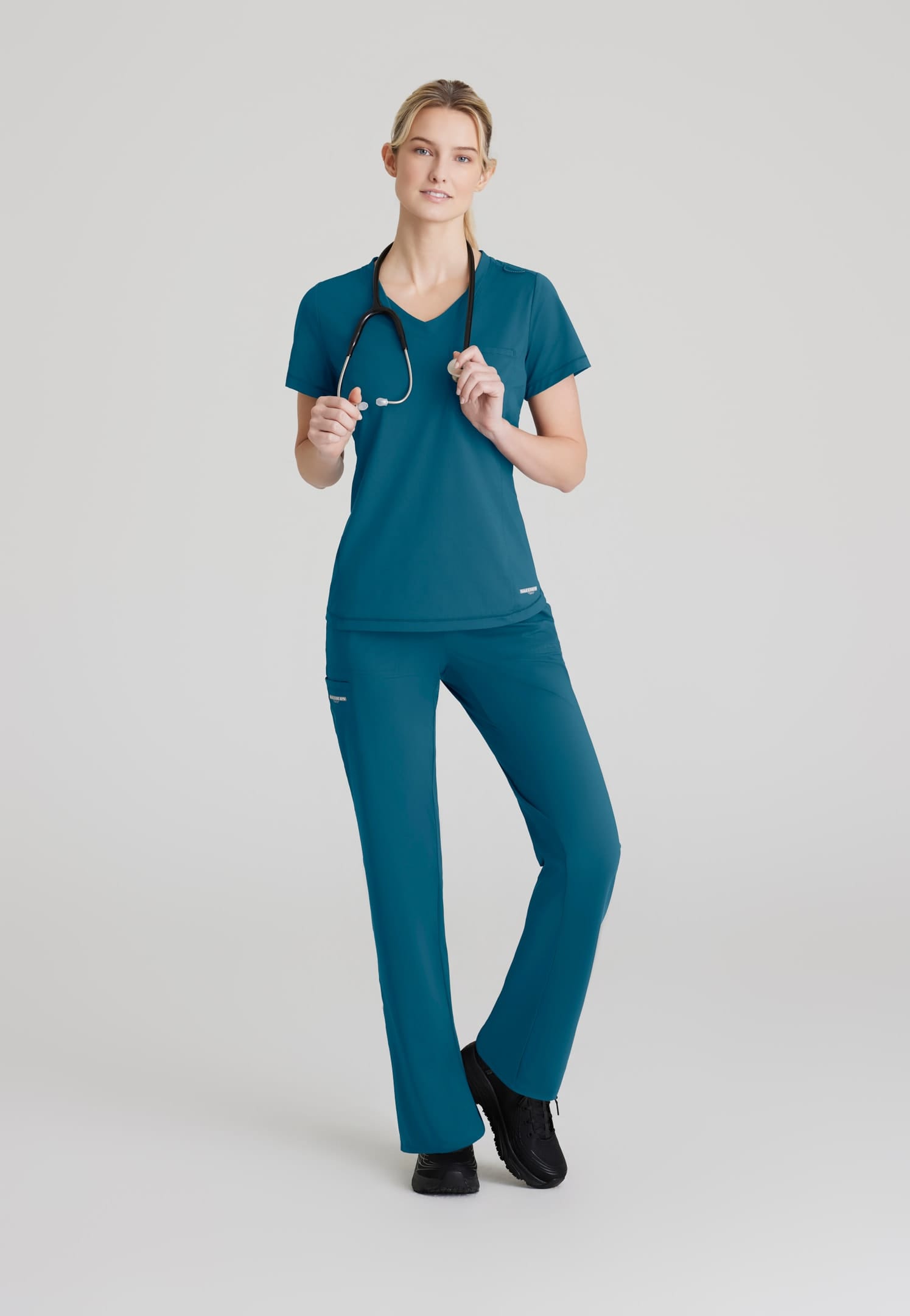 Skechers by Barco Slip-In Scrubs turquoise