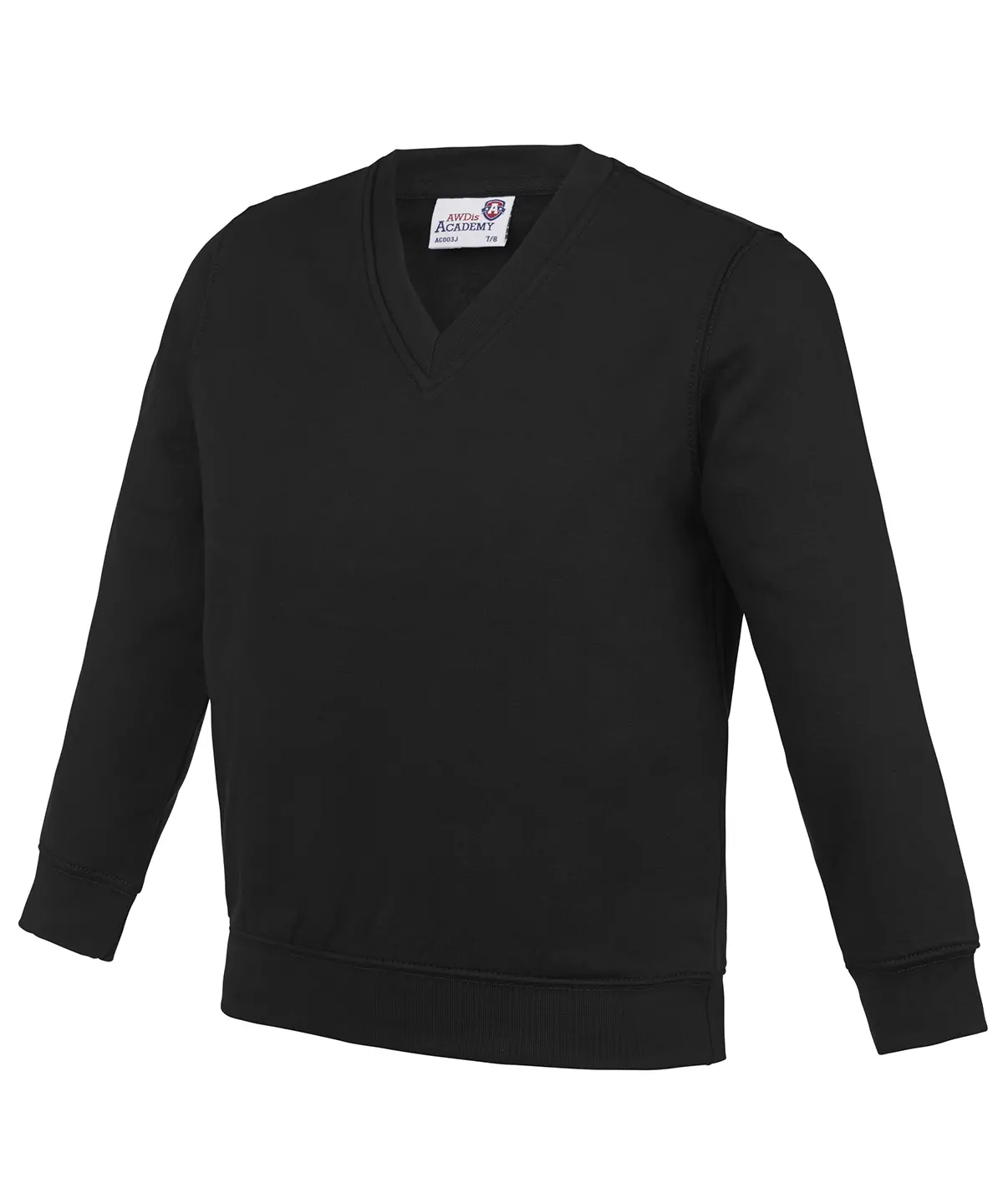 Kids Academy v-neck sweatshirt-AWDis Academy