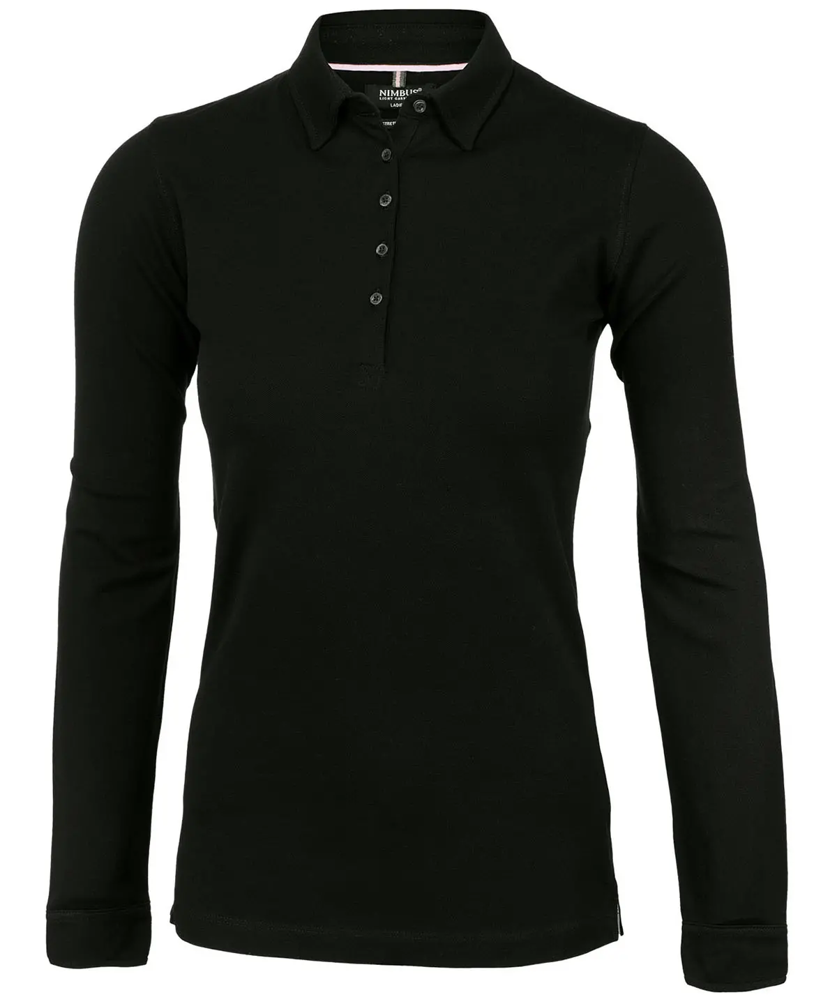 Women’s Carlington – deluxe long sleeve polo-Nimbus