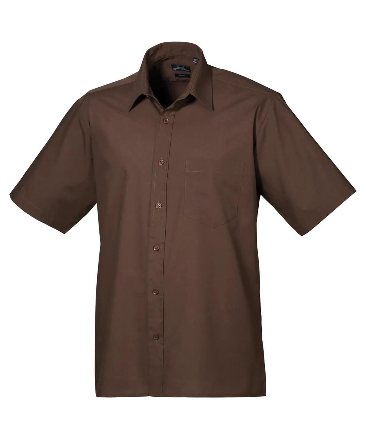 Short sleeve poplin shirt-Premier