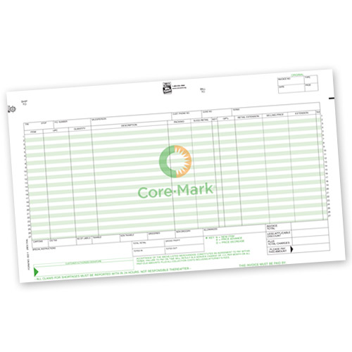 1 Part Invoice paper-Signature Media Group