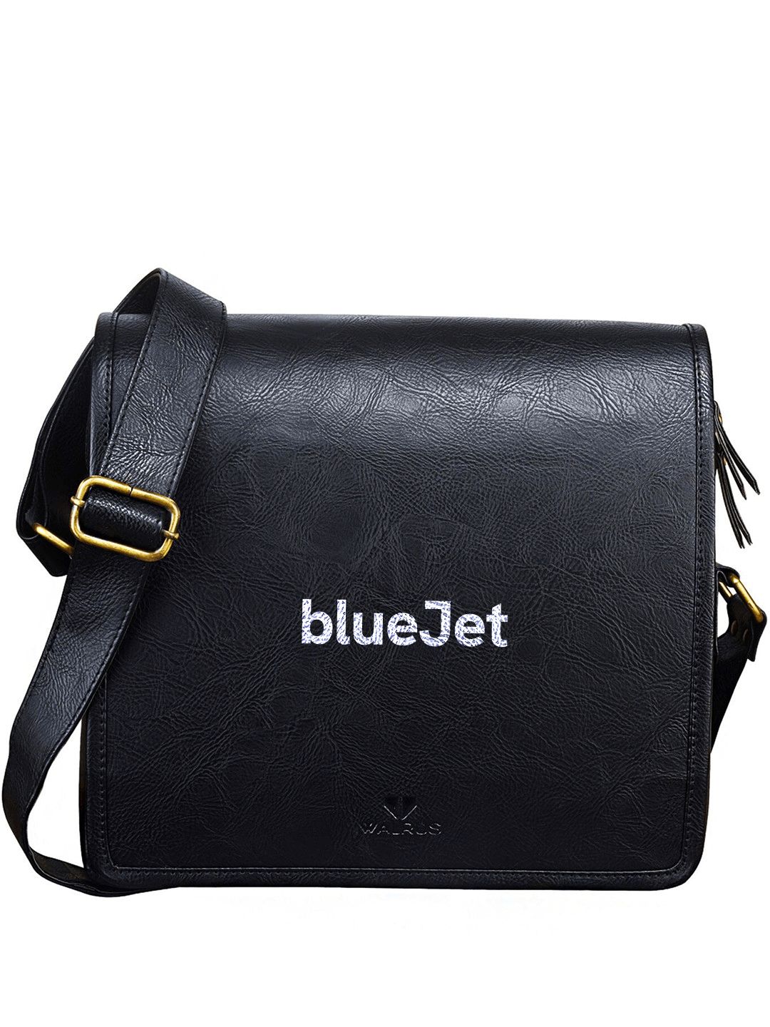 Unisex PVC Coated Backpack-Blue Jet