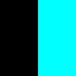 Black/Aqua