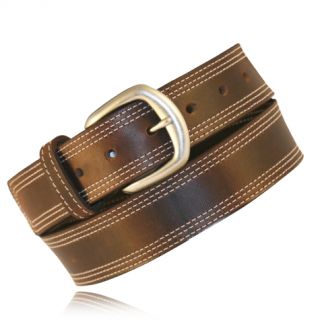 Brown Full Grain Leather Belt-Boston Leather