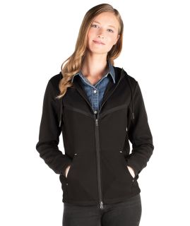 Womens Seaport Full Zip Hoodie-Charles River Apparel