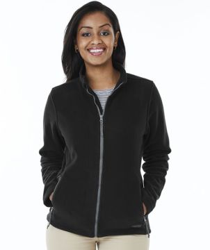 Womens Boundary Fleece Jacket-Charles River Apparel