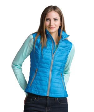 Womens Radius Quilted Vest-Charles River Apparel