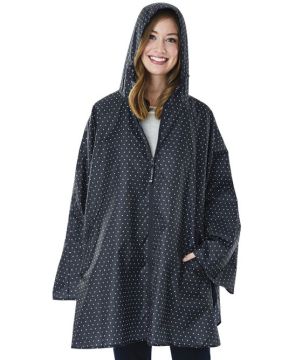 Womens Pack-N-Go Poncho-Charles River Apparel