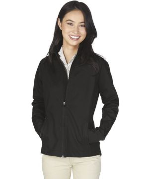 Womens Back Bay Soft Shell Jacket-Charles River Apparel