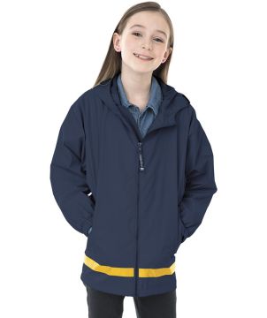 Youth New Englander Rain Jacket-Charles River Apparel