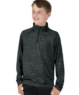 Youth Space Dye Performance Pullover-Charles River Apparel