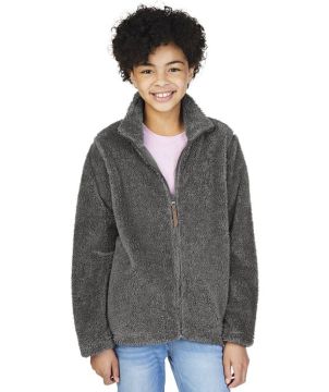 Youth Newport Fleece Jacket-Charles River Apparel