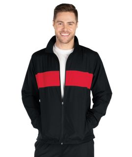 Striped Sideline Jacket-Charles River Apparel