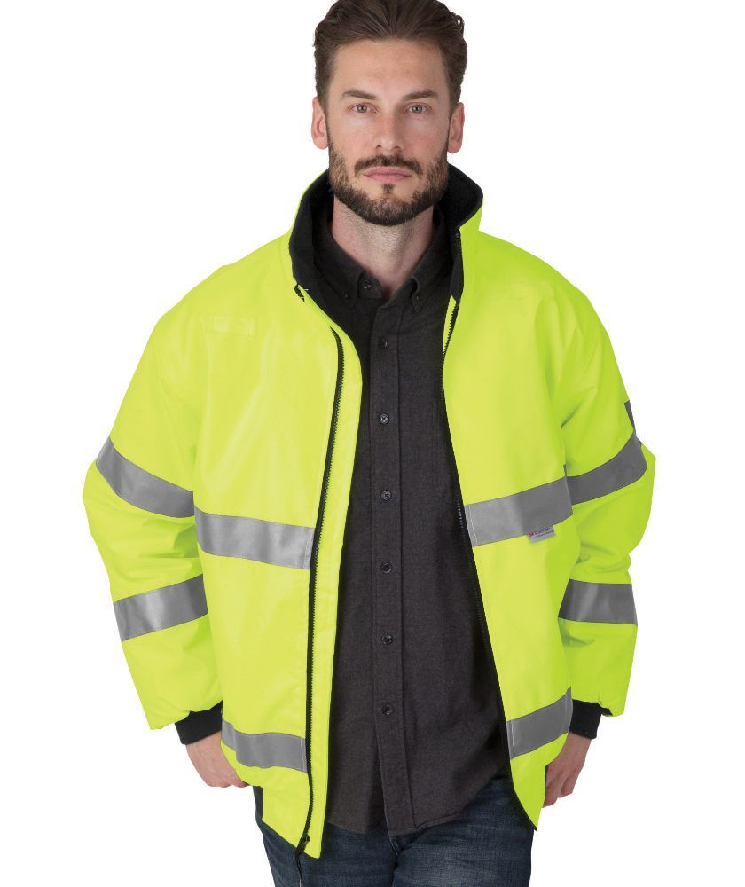 Signal Hi-Vis Jacket-Charles River Apparel