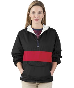 Classic Striped Pullover-Charles River Apparel