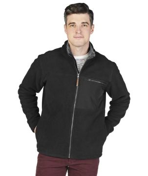 Mens Jamestown Fleece Jacket-Charles River Apparel