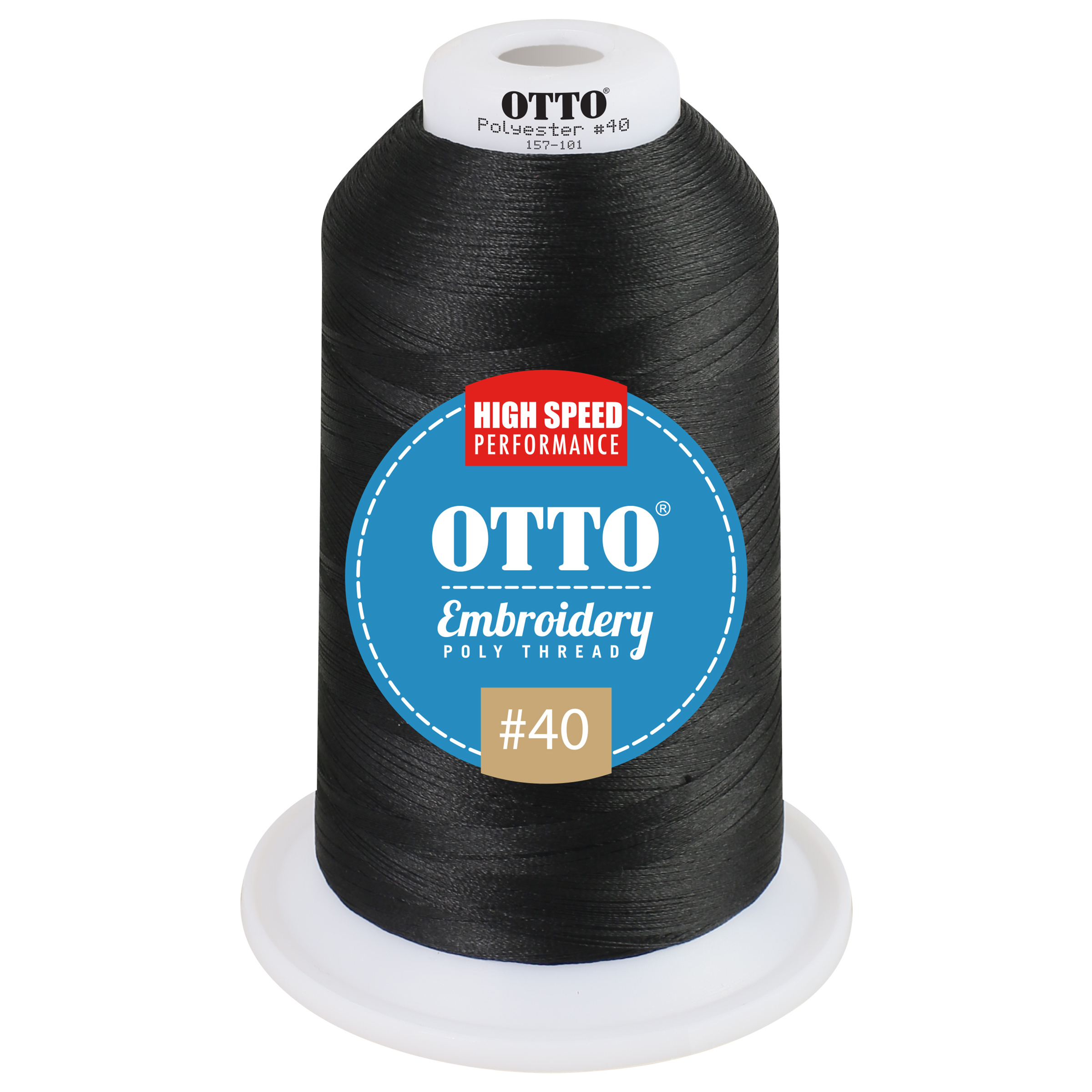 OTTO Embroidery Poly Thread #40 5,500 yd. King Cone-OTTO