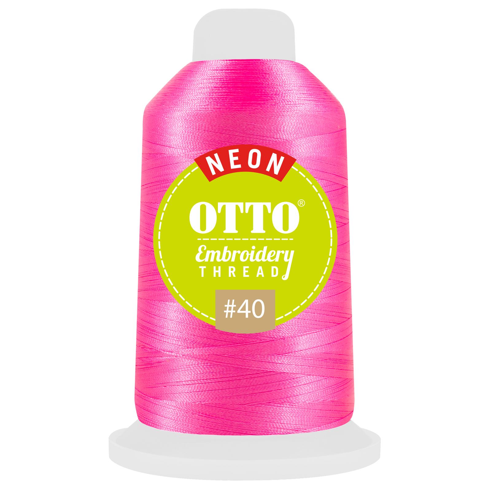 OTTO Embroidery Neon Thread #40 1,100 yd. Cone-OTTO