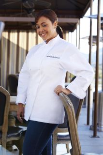 Elyse Women‘s Egyptian Cotton Chef Coat-CW