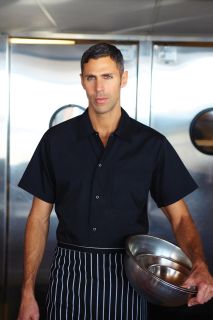 Black Utility Shirt-Chef Works