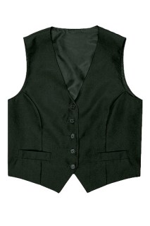 Women‘s Black Basic Vest-Chef Works