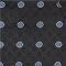 Black with Blue Polka Dot (BK4)
