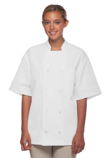 Short Sleeve Chef Coat-DayStar Apparel