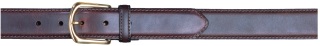 1-3/8" Plain Career Brown Belt-Dutyman