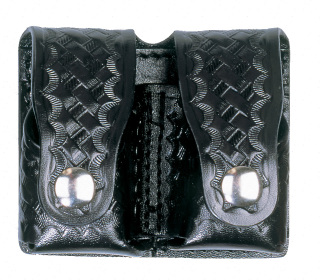 Double Speed Loader Revolver Holder - Basket Weave-Dutyman