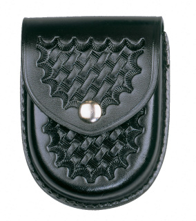 Rounded Bottom Closed Single Cuff Case - Basket Weave-Dutyman