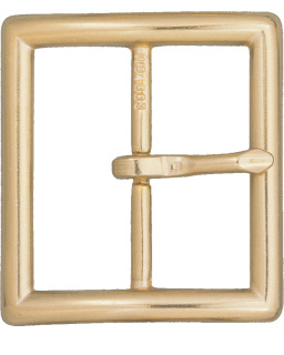 Center Bar Buckle For 1-3/4" Garrison Belt - Gold-Dutyman