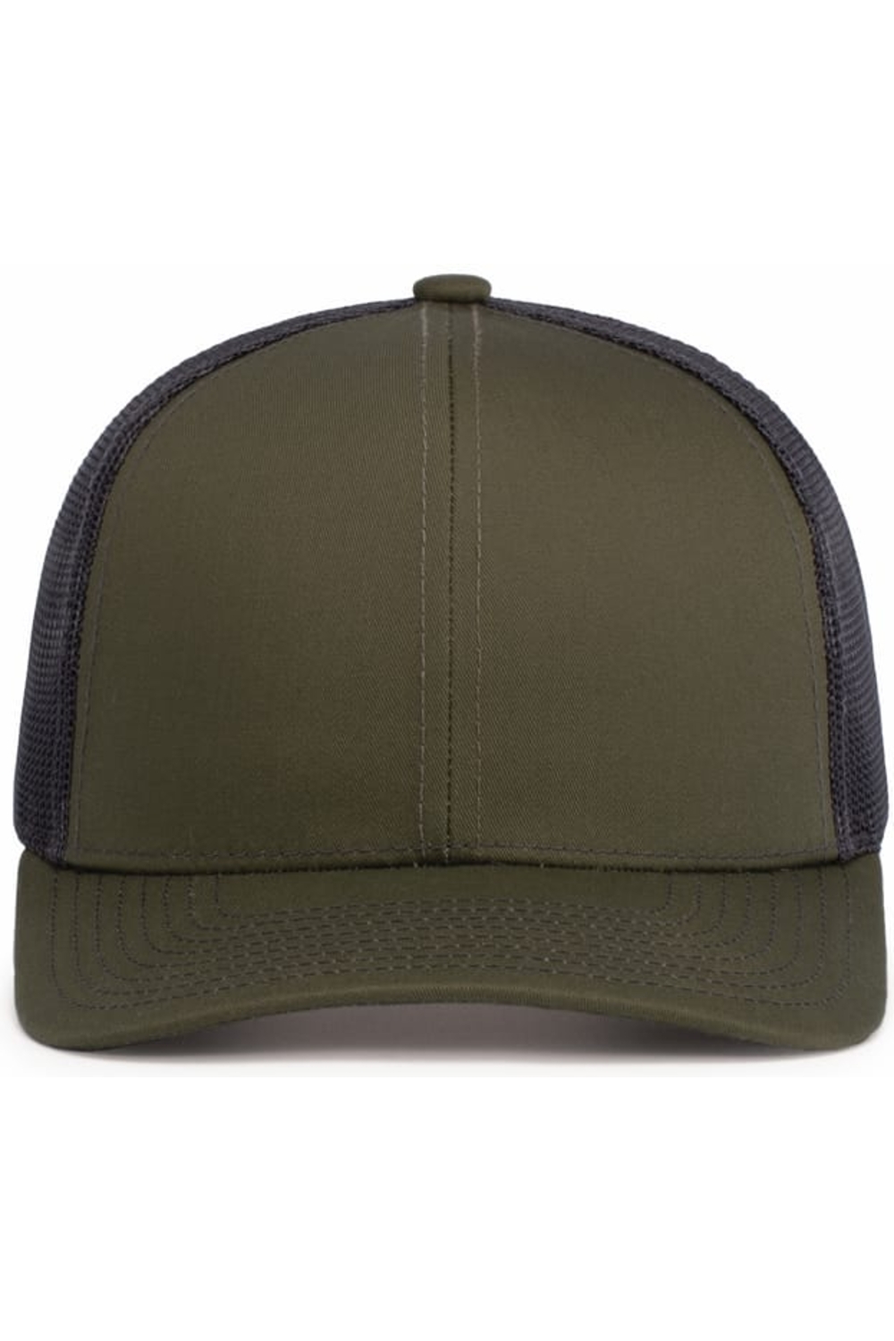 Pacific Headwear Contrast Stitch Trucker Snapback-FulFillEngine