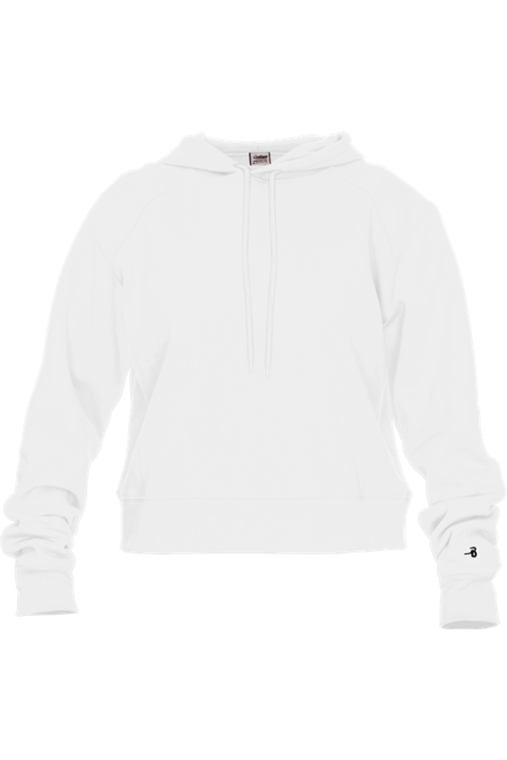 Badger Athletic Fleece Women‘s Crop Hood-Badger