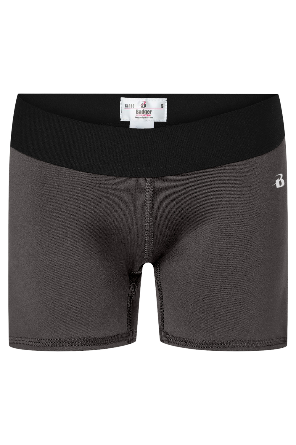 Badger Girls‘ Pro-Compression Shorts-Badger