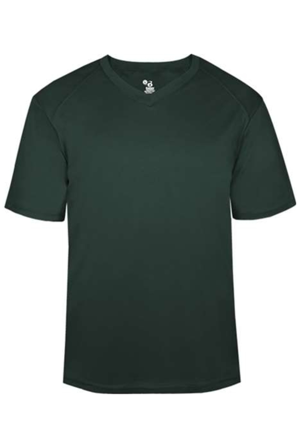 B-Core V-Neck Tee-Badger