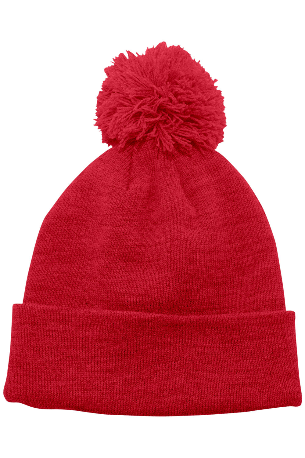 Augusta Sportswear Two Layer Acrylic Knit Pom Beanie-Augusta Sportswear
