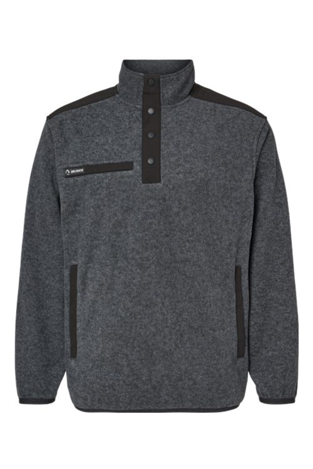 Dri Duck Ranger Melange Fleece Pullover-FulFillEngine