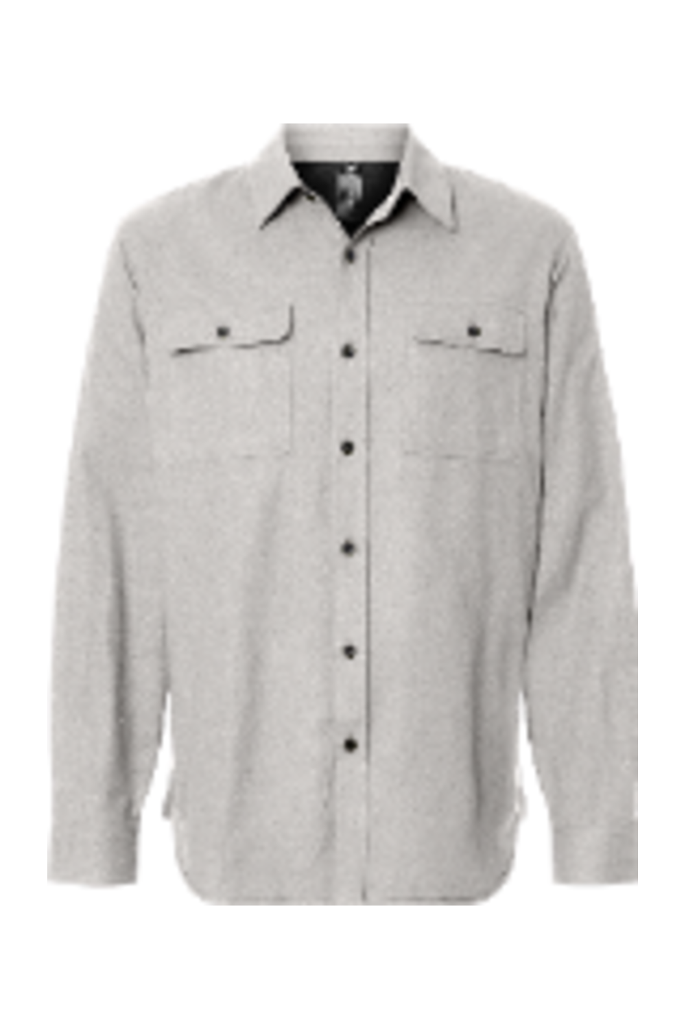 Burnside Solid Long Sleeve Flannel Shirt-FulFillEngine