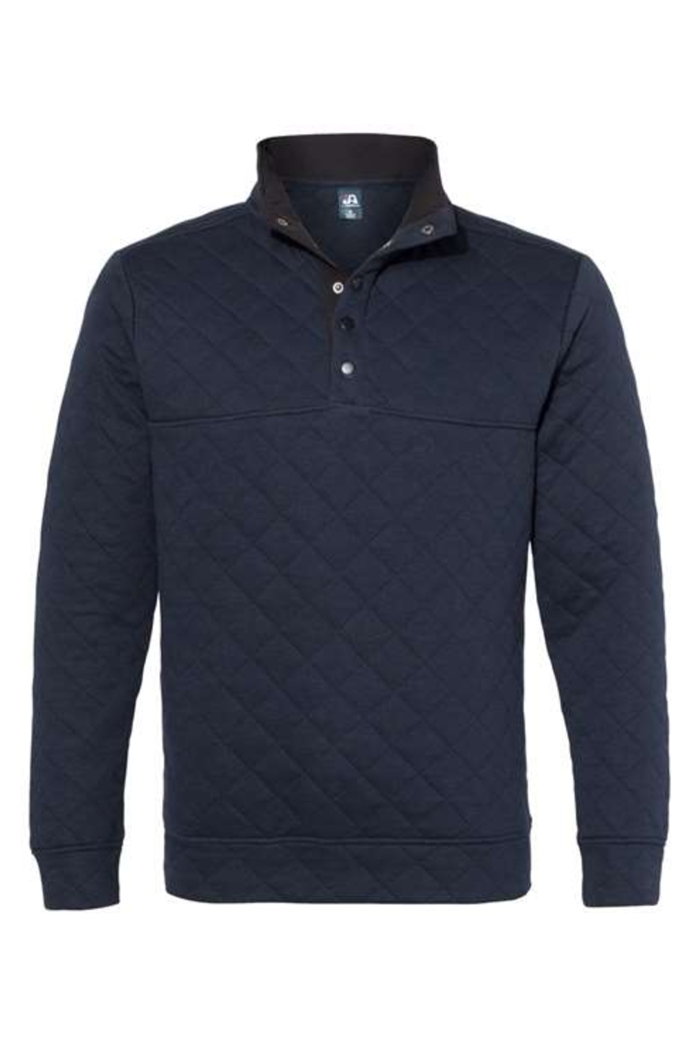J. America Quilted Snap Pullover-