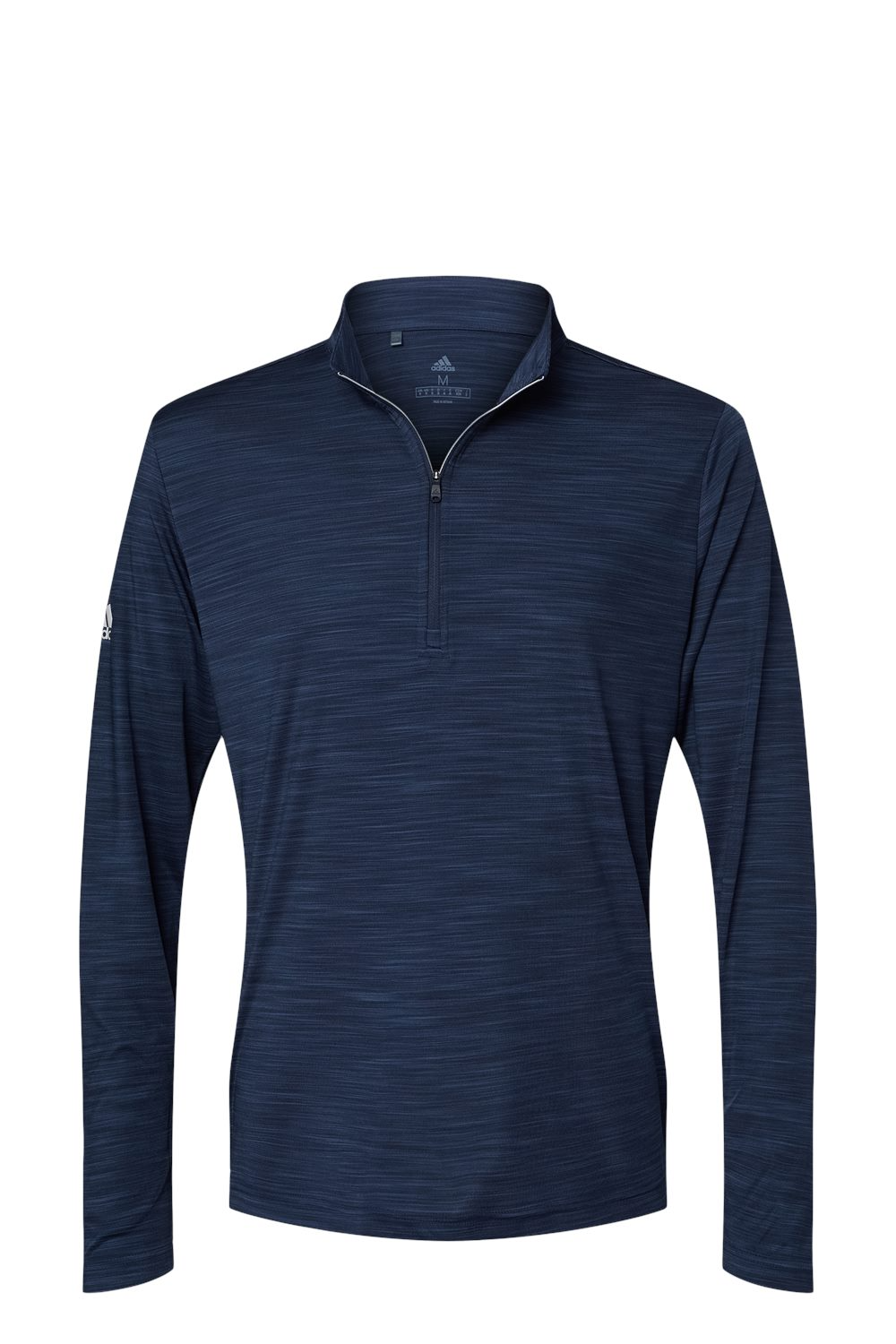 Adidas Lightweight MÃ©lange Quarter-Zip Pullover-Adidas