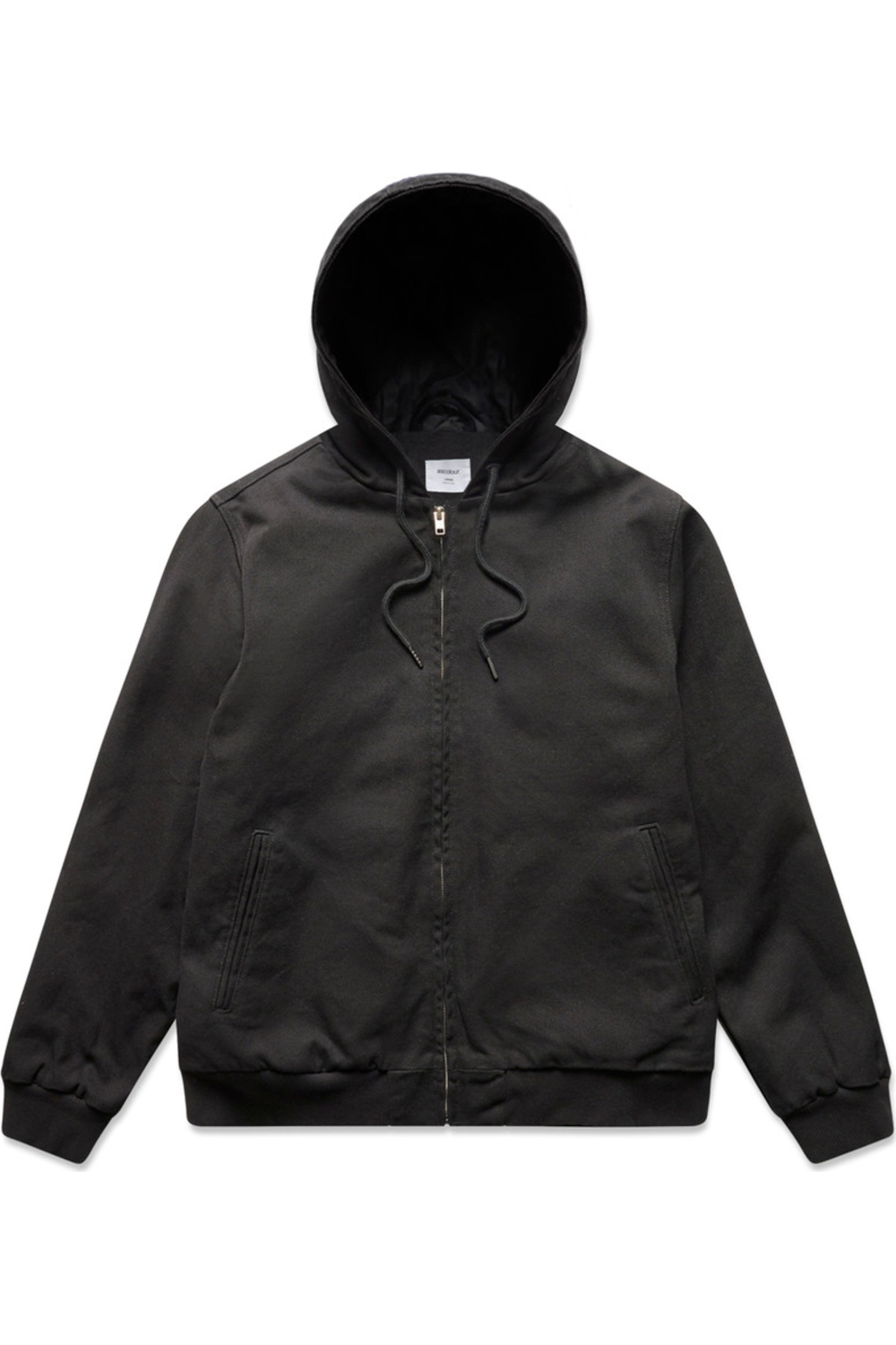 AS Colour Canvas Bomber Hood Jacket-AS Colour